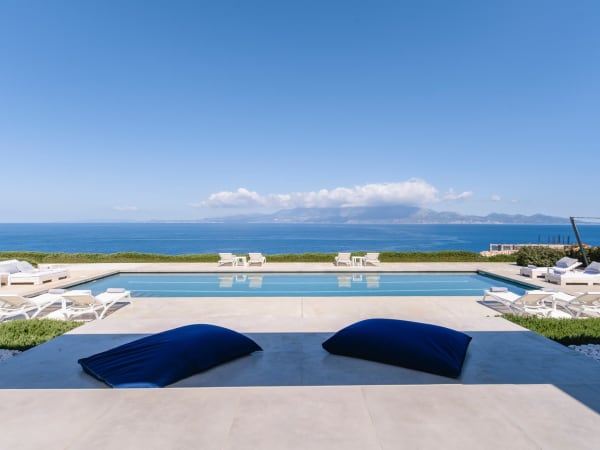 Sublime views from Ble Klyma across the Ionian Sea to Kefalonia.